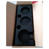 Lipei Cafe Espresso Tamping Station, Espresso Organizer Station Fit for 51/54/58mm Espresso Accessories, Plastic Espresso Station Coffee Tamper Station - Retail: $20