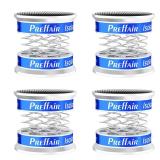 Preffair 4 Pcs HiFi Audio Isolation Feet Aluminum Adjustable Spring Speaker Spikes Anti Vibration Feet for Turntable Record Player Shock Absorber Mat LP Vinyl Shockproof Base Pad Turntable Damper - Re