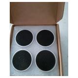 Preffair 4 Pcs HiFi Audio Isolation Feet Aluminum Adjustable Spring Speaker Spikes Anti Vibration Feet for Turntable Record Player Shock Absorber Mat LP Vinyl Shockproof Base Pad Turntable Damper - Re