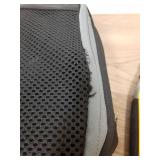 Small Rip See Photos BAGAIL 4 Set/6 Set/8 Set Compression Packing Cubes Travel Accessories Expandable Packing Organizers (Half Mesh, 6-Black) - Retail: $19