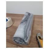 HAOGUAGUA 2-Piece Large Clear Makeup Cosmetic Organizer Bag, Plastic Tote Bags, Waterproof Transparent Handbag Purse - Retail: $10