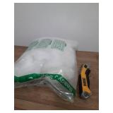 SEE PHOTO FOR AMPUMT Premium Stuffing for Stuffed Animals, Stuffing for Crafts, Stuffings for Crochet Animals, Fluff Stuffings Fill Fiber for Stuffed Crafts - Retail: $9