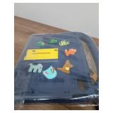 AGROMI Kids Case for iPad(A16) 11th Generation 11 Inch 2025/iPad 10th Generation 10.9 Inch 2022, with Anti-Slip Handle/Foldable Stand/Shoulder Strap, Shockproof Kids iPad 11th/10th Gen Case Navy Blue 