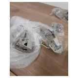 Ravinte 4 Pack Soft Close Hidden Hinges Surface Mount Kitchen Cabinet Hinges, No Pre-drilled Heavy Duty for Kitchen Cabinet Cupboard Door - Retail: $10