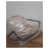 Taupe 60 Inch Wide Curtains 96 Inches Long for Living Room Light Filtering Semi Sheer Modern Farmhouse Pleated Curtain with Hooks Rings for Patio Sliding Door Large Window Burlywood Birch 1 Panel - Re