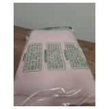 BGment Baby Pink Room Darkening Curtains for Short Window - Rod Pocket Thermal Insulated Blackout Curtains for Girl Bedroom, 42 x 45 Inch, 2 Panels - Retail: $25