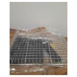 Fish Grill Basketsï¼Folding Portable Fish Grilling Rack For Grill, BBQ Grilling Basket, Stainless Steel Grill Basket For Veggies, Shrimp, Meat Cookï¼Come With Storage Bag and Two Basting Brush