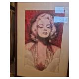 1950s Hollywood Icon Print Marilyn Monroe