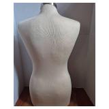 Female Dress Form Mannequin with Metal Neck Cap