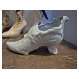 Decorative Porcelain Victorian Boot Collection