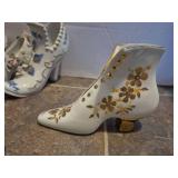 Decorative Porcelain Victorian Boot Collection