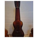 Amber Glass Violin Bottle Collection