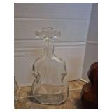Decorative Violin Shaped Glass Bottles Collection