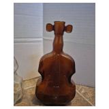 Decorative Violin Shaped Glass Bottles Collection