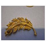 Costume Jewelry Collection with Gold Tone Pieces