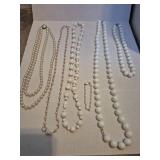 Mixed Pearl and Bead Necklace Collection