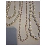 Mixed Pearl and Bead Necklace Collection