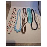 Beaded Necklace Collection - Set of 6