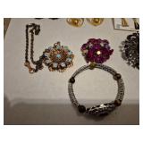 Cara Mia Jewelry Collection with Gold Watch Chain