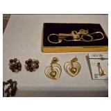 Cara Mia Jewelry Collection with Gold Watch Chain