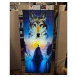 Wolf Spirit Mountain Art Print