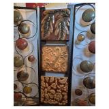 Decorative Metal Wall Art Collection - Leaf and Floral Panels