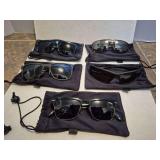 Pugs Sunglasses with Black Frame and Dark Lenses