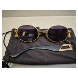 Designer Sunglasses Collection - Gold Frame & Mirrored Lenses