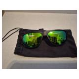 Designer Sunglasses Collection - Gold Frame & Mirrored Lenses