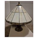 Geometric Stained Glass Table Lamp