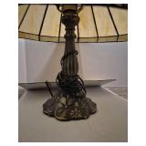 Geometric Stained Glass Table Lamp