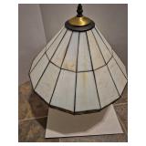 Geometric Stained Glass Table Lamp