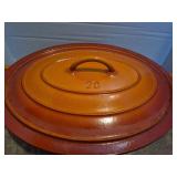 Le Creuset #20 Cast Iron Dutch Oven - Flame Orange