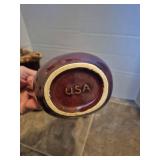 Brown Glazed Pottery Set