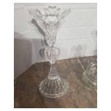 Crystal Glass Epergne Centerpiece Set