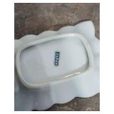 Japanese Porcelain Figurine with Decorative Plates Set