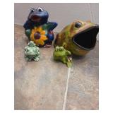 Ceramic Frog Collection
