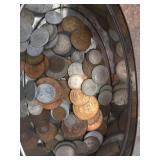Tin with Old Coims