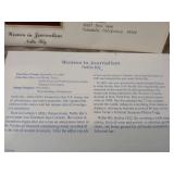 2002 Women in Journalism First Day Cover Collection