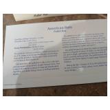 2001-2002 22kt Gold Replica Stamp Collection First Day Covers