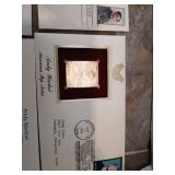 2002 Gold Replica Stamp Collection First Day Issue Set