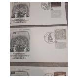 1990 UN Human Rights Declaration First Day Cover Collection