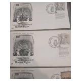 1990 UN Human Rights Declaration First Day Cover Collection