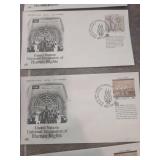 1990 UN Human Rights Declaration First Day Cover Collection