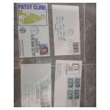 Historical First Day Cover Collection - JFK, Elvis, and Country Music