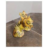 Ceramic Tiger Salt and Pepper Shakers