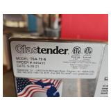 6Ft Glastender Two-Compartment Bar Sink W/ Drainboards - Model TSA-72-S