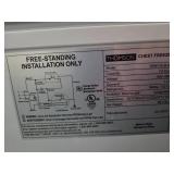 Thomson 7.0 Cu. Ft. Chest Freezer - Model TFRF710-B-SM