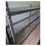 6ft Industrial Metal Storage Rack System