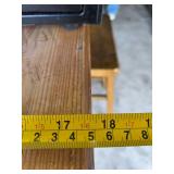 Wooden Bar Table with Bar Stool